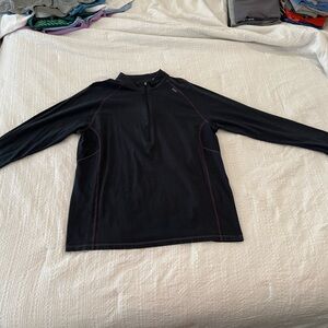 Tasc Black Long Sleeve Athletic Top
